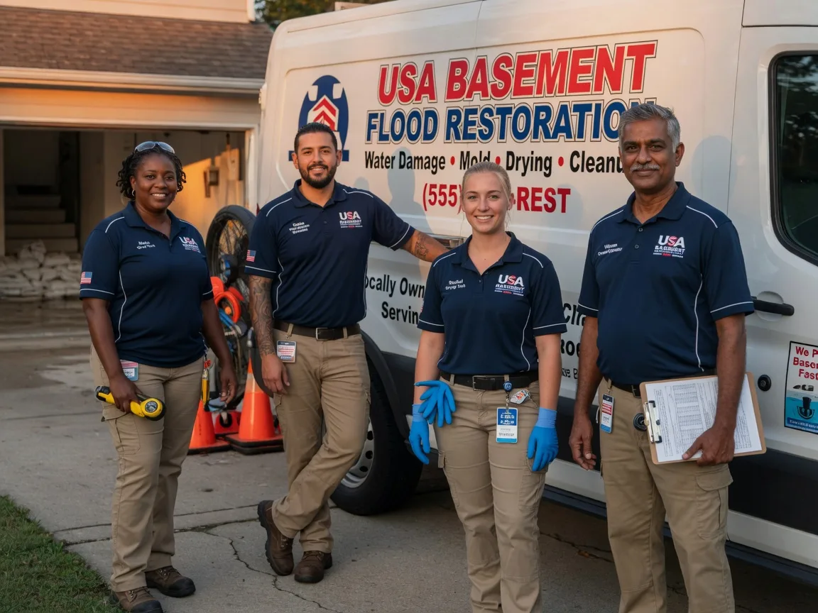 Basement Flood Cleanup company in New Waverly, TX